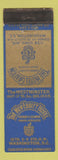 Matchbook Cover - New Ebbitt Hotel Washington DC