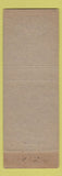 Matchbook Cover - New Ebbitt Hotel Washington DC
