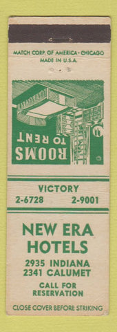 Matchbook Cover - New Era Hotels Calumet?