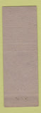 Matchbook Cover - Northeastland Hotel Presque Isle ME
