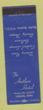 Matchbook Cover - Antlers Hotel Lorain OH BLUE