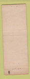 Matchbook Cover - Antlers Hotel Lorain OH BLUE