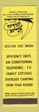 Matchbook Cover - South Winds Motel Winnipeg MB