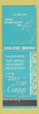Matchbook Cover - White Heron Lodge Auckland New Zealand