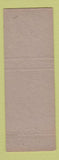 Matchbook Cover - Walker House Toronto ON