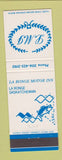 Matchbook Cover - La Ronge Motor Inn LA Ronge SK
