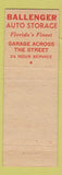 Matchbook Cover - New Florida Hotel Lakeland FL