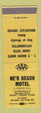 Matchbook Cover - Ne'r Beach Motel Moody ME WORN