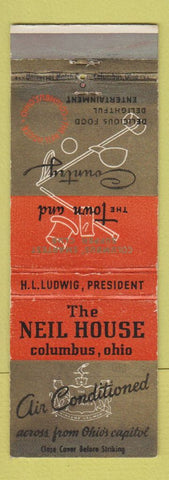 Matchbook Cover - Neil House Columbus OH WEAR