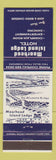 Matchbook Cover - Moorhead Island Lodge Hotel Pembroke ON