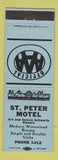 Matchbook Cover - St Peter Motel