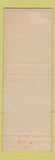 Matchbook Cover - Hotel Plaza Chattanooga TN Hotel St James Knoxville