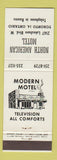 Matchbook Cover - North American Motel Toronto ON