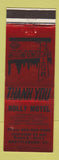 Matchbook Cover - Holly Motel Brattleboro VT RED