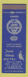Matchbook Cover - Trade Winds Motel St Petersburg FL