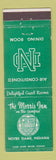 Matchbook Cover - Morris Inn Notre Dame IN South Bend