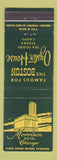 Matchbook Cover - Morrison Hotel Chicago IL Boston Oyster House