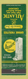 Matchbook Cover - Hotel Atlantic Chicago IL WEAR