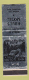 Matchbook Cover - Hull's Motel Williams AZ Route 66 WEAR