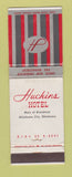 Matchbook Cover - Huckins Hotel Oklahoma City OK WEAR