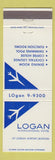 Matchbook Cover - Logan International Hotel Boston MA airport