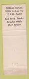 Matchbook Cover - Moss Oaks Lodge Perry GA WEAR