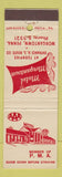 Matchbook Cover - Motel Morgantown PA