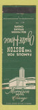 Matchbook Cover - Morrison Hotel Chicago IL
