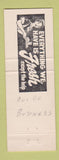 Matchbook Cover - Moneta Bar Cafe Motel Moneta WY