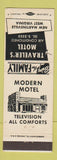 Matchbook Cover - Traveler's Motel New Martinsville WV
