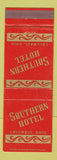 Matchbook Cover - Southern Hotel Columbus OH