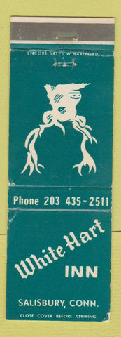 Matchbook Cover - White Hart Inn Salisbury CT WEAR