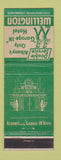 Matchbook Cover - Wellington Hotel Albany NY WEAR