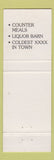 Matchbook Cover - Bill Mackie's Ulster Arms Hotel Motel Rockhamton Australia