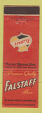 Matchbook Cover - Falstaff Beer St Louis MO