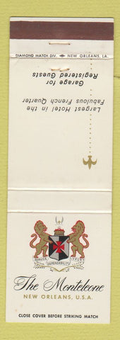 Matchbook Cover - Monteleone Hotel New Orleans LA
