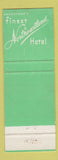 Matchbook Cover - Northeastland Hotel Presque Isle ME