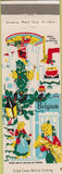 Matchbook Cover - Elks Lodge STamford CT Christmas
