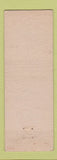 Matchbook Cover - Holland Hotel Orange TX