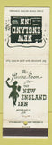 Matchbook Cover - New England Inn Intervale NH