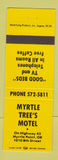 Matchbook Cover - Myrtle Tree's Motel Myrtle Point OR