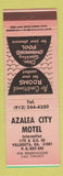 Matchbook Cover - Azalea City Motel Valdosta GA
