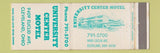 Matchbook Cover - University Center Motel Cleveland OH