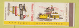 Matchbook Cover - Bradey Steak House Brady TX