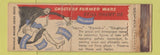 Matchbook Cover - Goddard's Rum New York City Anti Racism Hate WORN