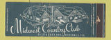 Matchbook Cover - Midwest Country Club Hinsdale IL WEAR