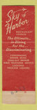Matchbook Cover - Sky Harbor Restaurant Gallup NM Route 66