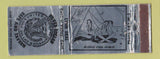 Matchbook Cover Silver Dollar Cafe Central Valley CA girlie Indian Cartoon WEAR