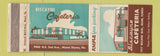 Matchbook Cover - Biscayne Cafeteria Miami FL WEAR