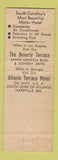 Matchbook Cover - Augusta Terrace Motel Clearwater FL